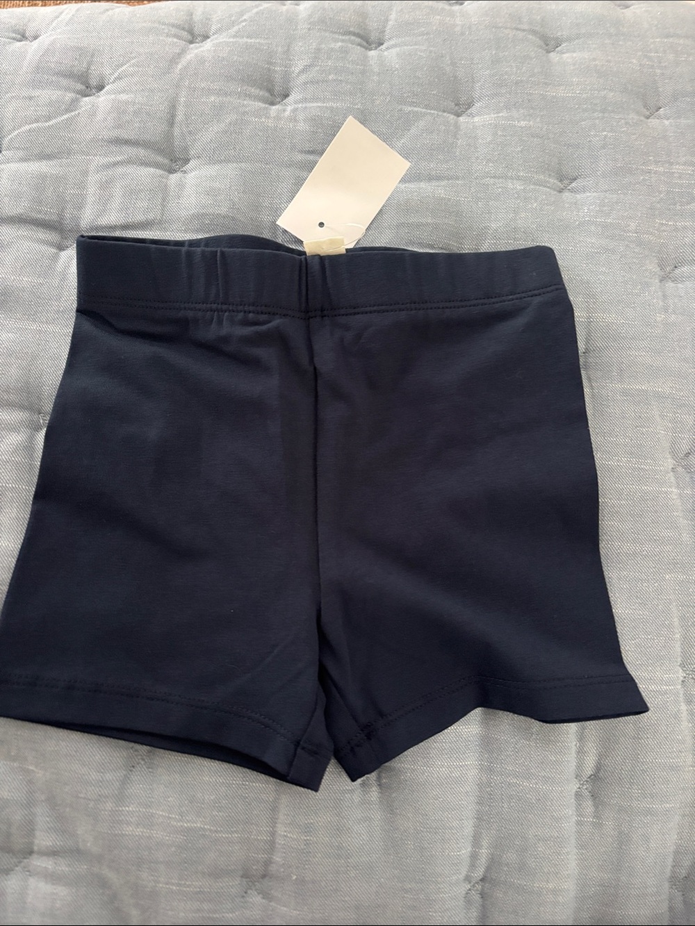 Crewcuts Navy Solid Stretch Shorts